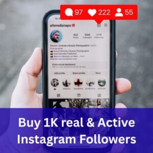 Buy 1K real And Active Instagram followers
